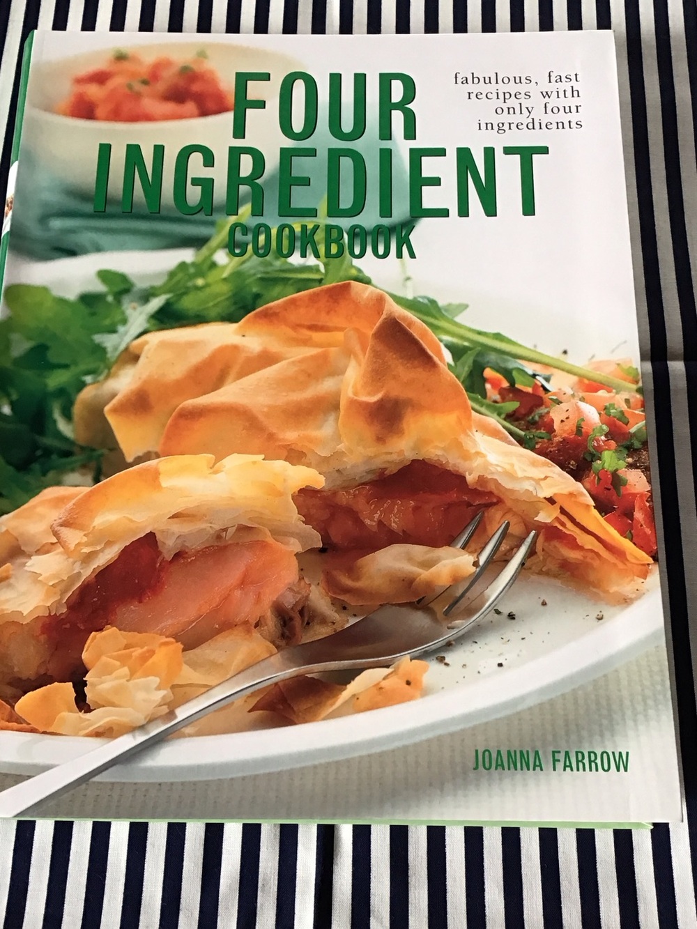 Four Ingredient Cookbook by Joanna Farrow - White & Green Cover